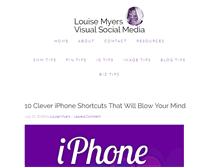 Tablet Screenshot of louisem.com